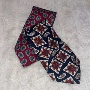 GIVENCHY VTG printed tie lot of 2